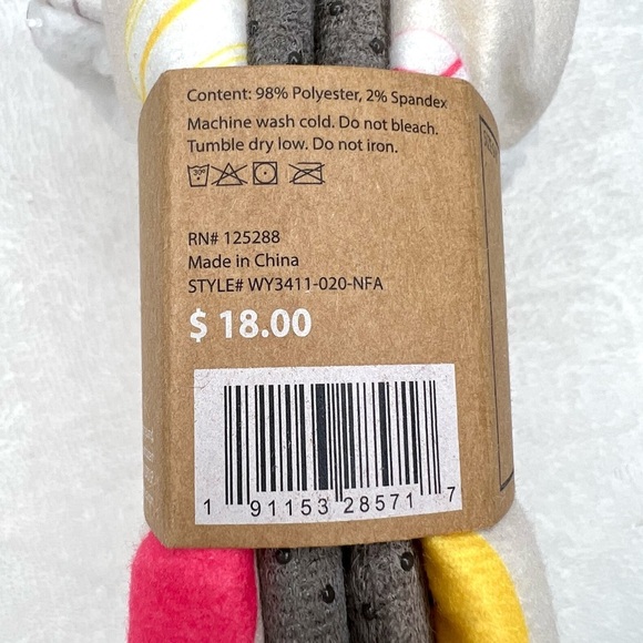 Rae Dunn NEW EASTER Egg Faux Sherpa Slippers Cream Small Medium S M 5 7 NWT - Picture 11 of 17